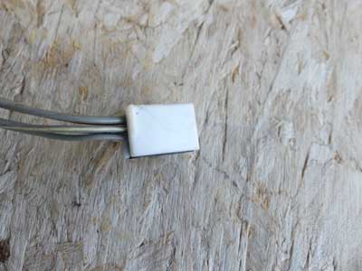 Mercedes White 8 Pole 5 Wire Connector A00154511735